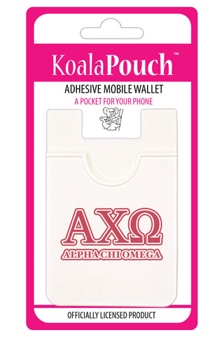 Koala Pouch - Greek Letters Design