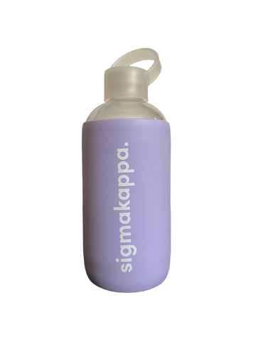 Glass Water Bottle - With Silicone Sleeve