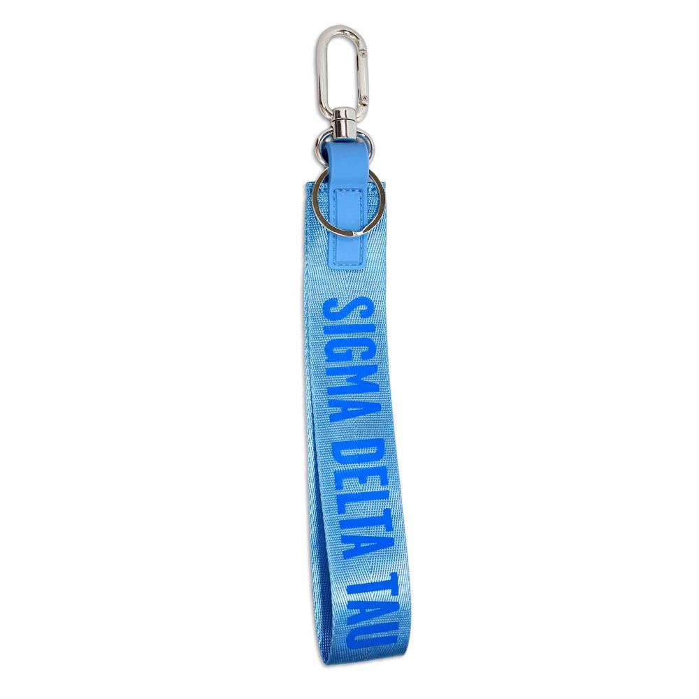 Sigma Delta Tau Keychain- Hands-Free Wristlet Lanyard Style