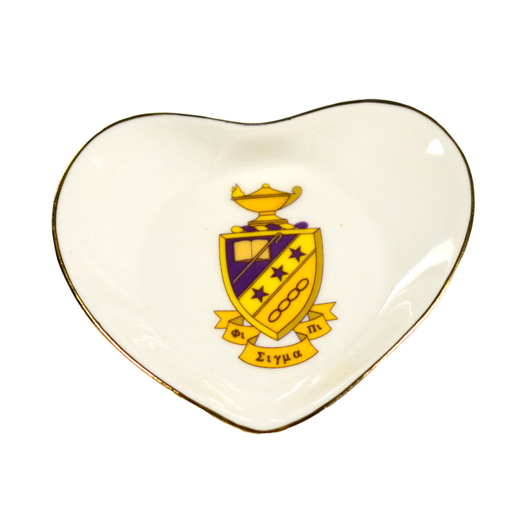 Phi Sigma Pi Ceramic Ring Dish