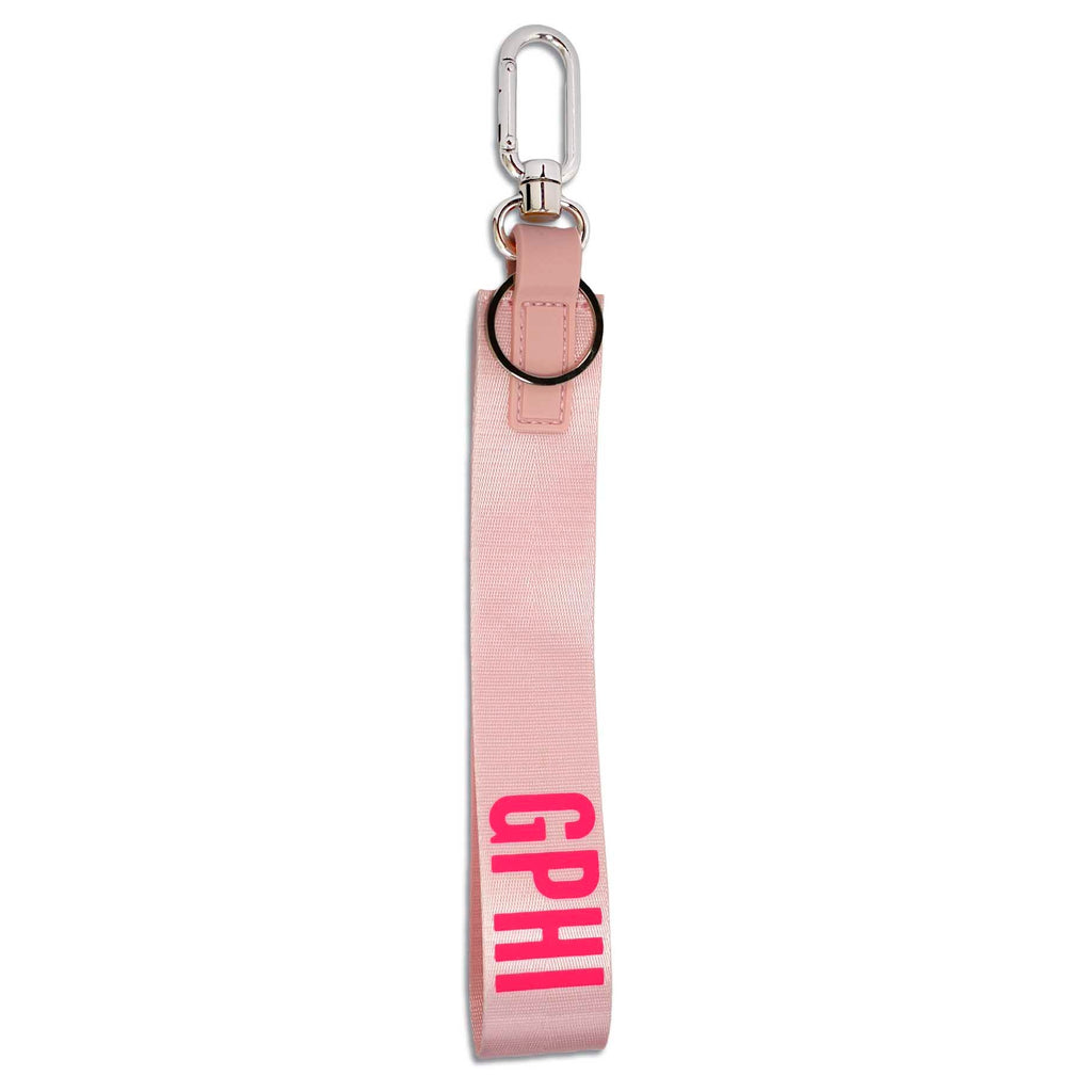 Gamma Phi Beta Keychain- Hands-Free Wristlet Lanyard Style