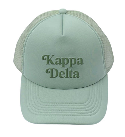 Kappa Delta Baseball Cap, Mesh Trucker-Style Hat