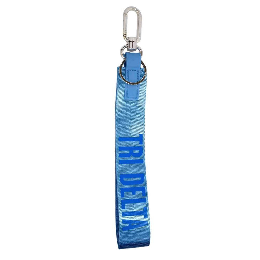 Delta Delta Delta Keychain- Hands-Free Wristlet Lanyard Style