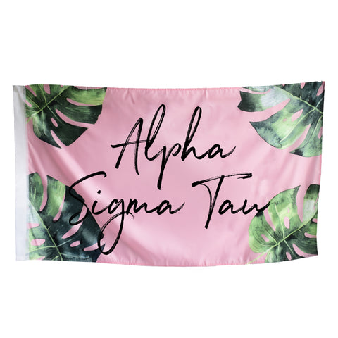 Alpha Sigma Tau Tropical Flag