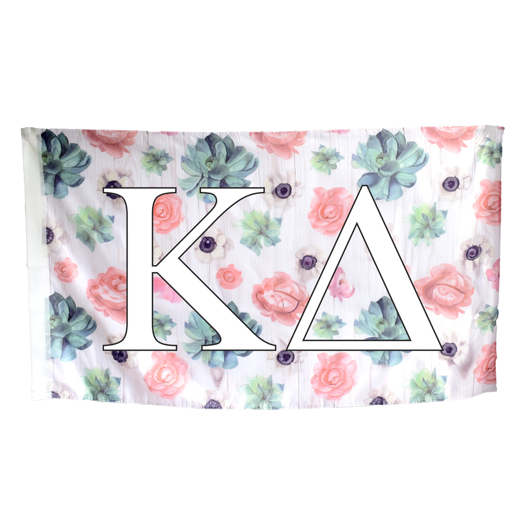 Kappa Delta Succulent Flag