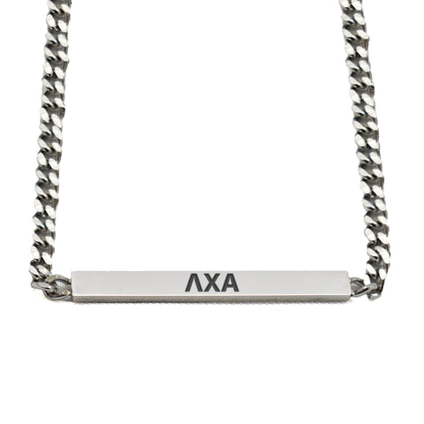 Lambda Chi Alpha Fraternity Necklace- Greek Letters Pendant